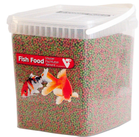 Fish Food 2-Colour Pellet 3 Mm - 5 Liter | Velda kopen