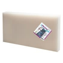 Afbeelding VT Filterschuim Fijn Wit 100 x 50 x 5 cm door A2koi.nl