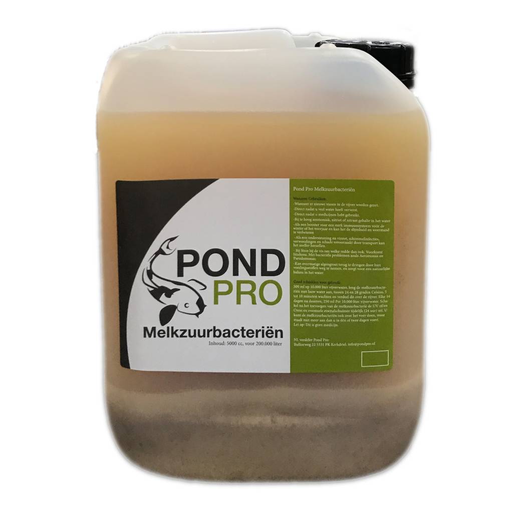 Afbeelding Pond Pro Pond Pro Melkzuurbacteriën 5 liter door A2koi.nl