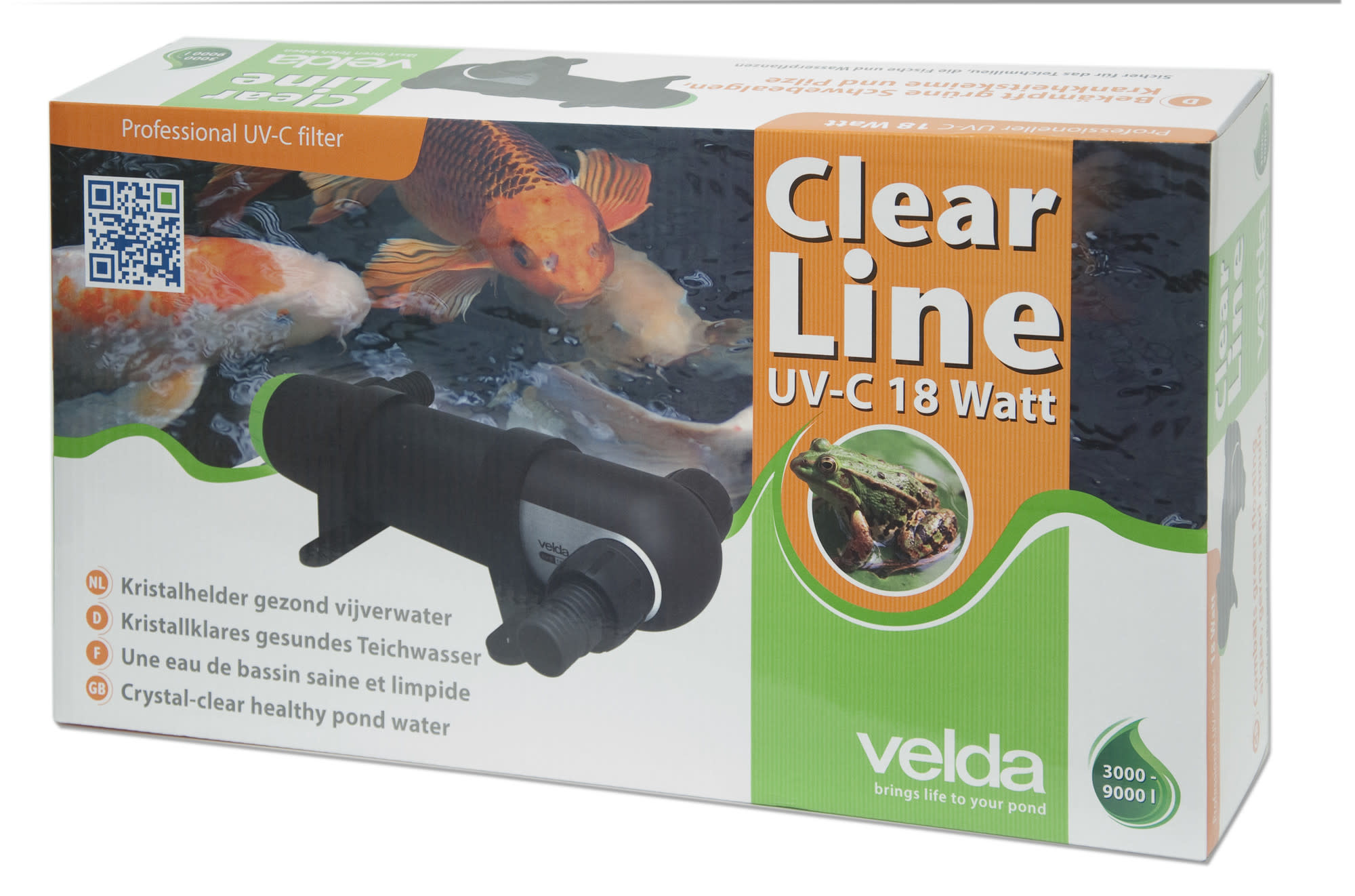Afbeelding Velda Clear Line UV-C 18 watt door A2koi.nl