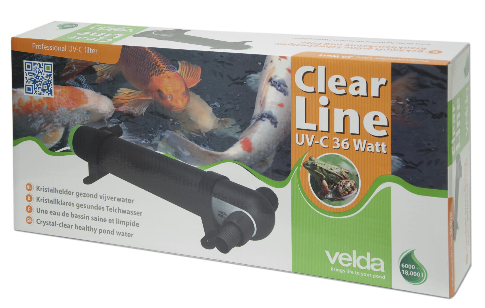 Afbeelding Velda Clear Line UV-C 36 watt door A2koi.nl