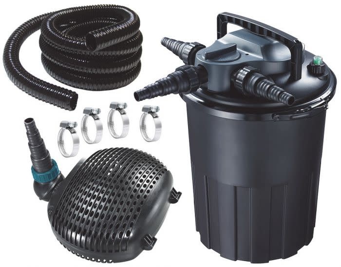 Afbeelding Aquaforte AquaForte Filterset CBF4000 + EC3500 (PL 9 watt UV-C) door A2koi.nl