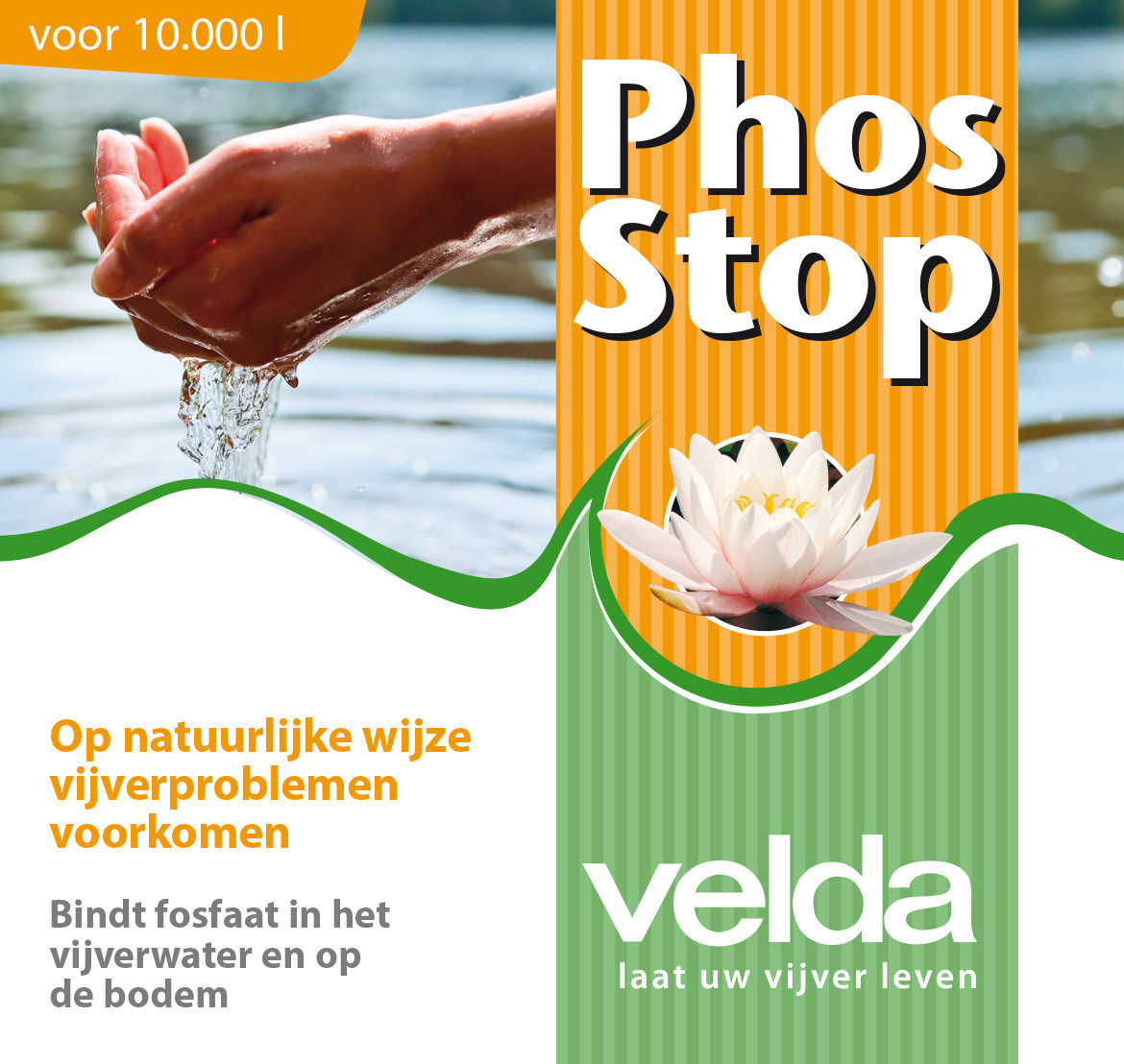 Afbeelding Velda Algae Stop 1.000 Gram Voor 20.000 Liter Water door A2koi.nl