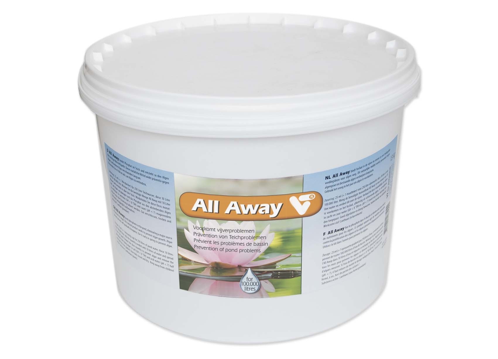 Afbeelding Velda Velda All Away 13 kg voor 100.000 liter water door A2koi.nl