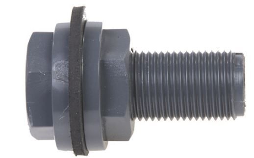 Afbeelding Tankdoorvoer 16 mm x 16 mm door A2koi.nl