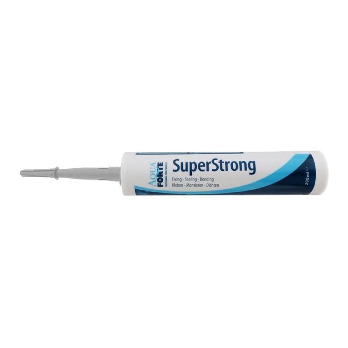Afbeelding Aquaforte Aquaforte Kit / Lijm Superstrong MS Polymeer Antraciet door A2koi.nl