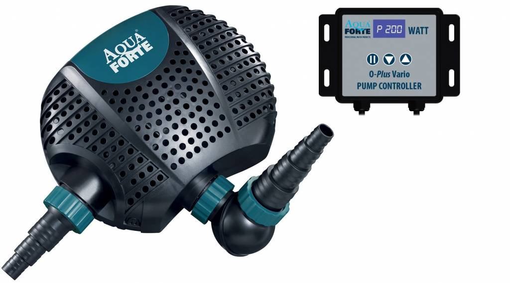 Afbeelding O-Plus Vario 22000s Vijverpomp | Aquaforte door A2koi.nl