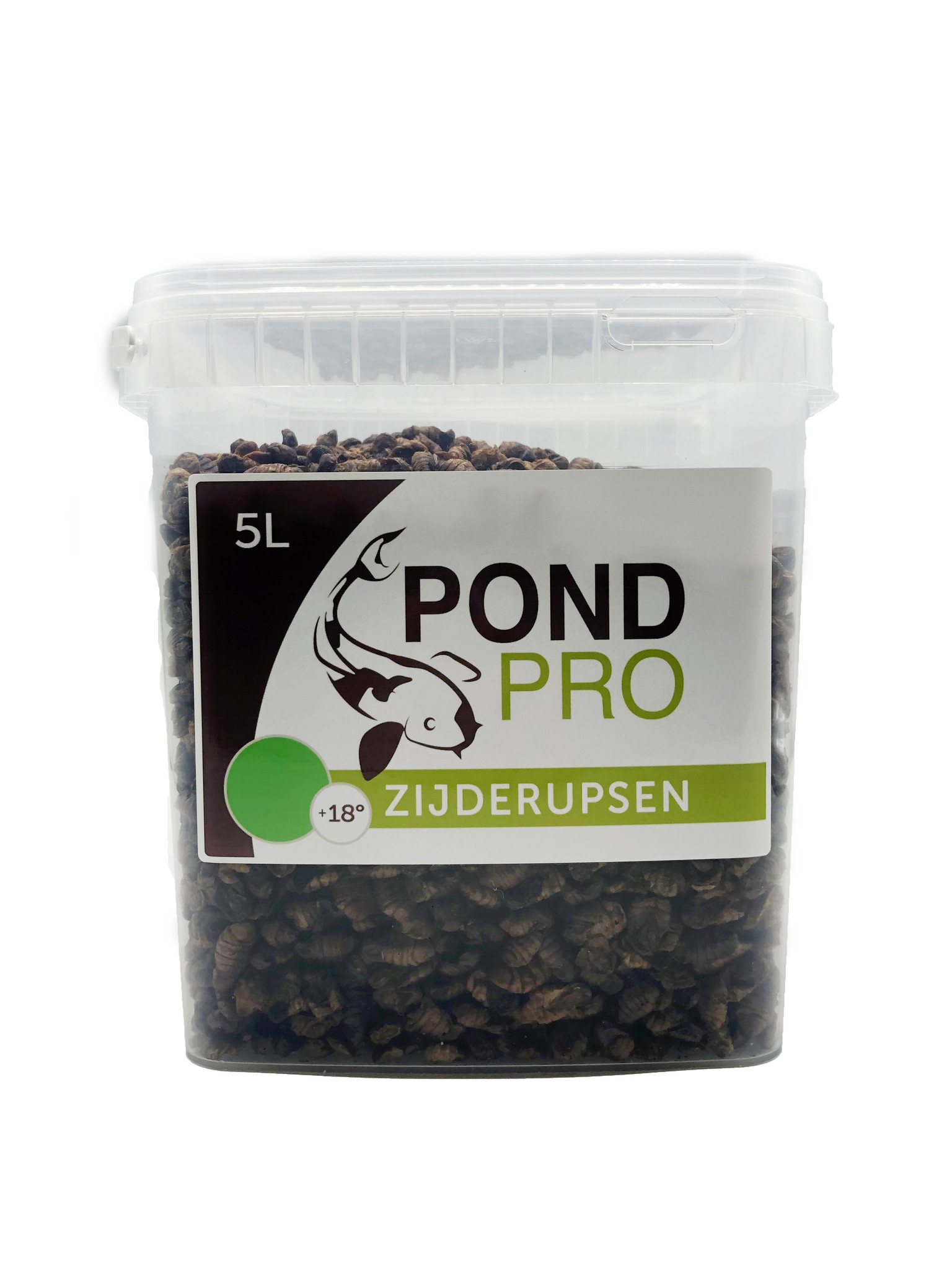 Afbeelding Pond Pro Pond Pro Zijderupsen 5 liter emmer door A2koi.nl