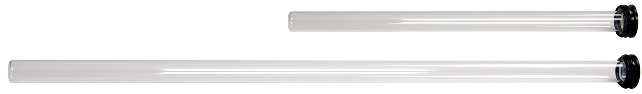 Afbeelding Kwartsglas voor 40/75 watt T5 + 80 watt amalgaam door A2koi.nl