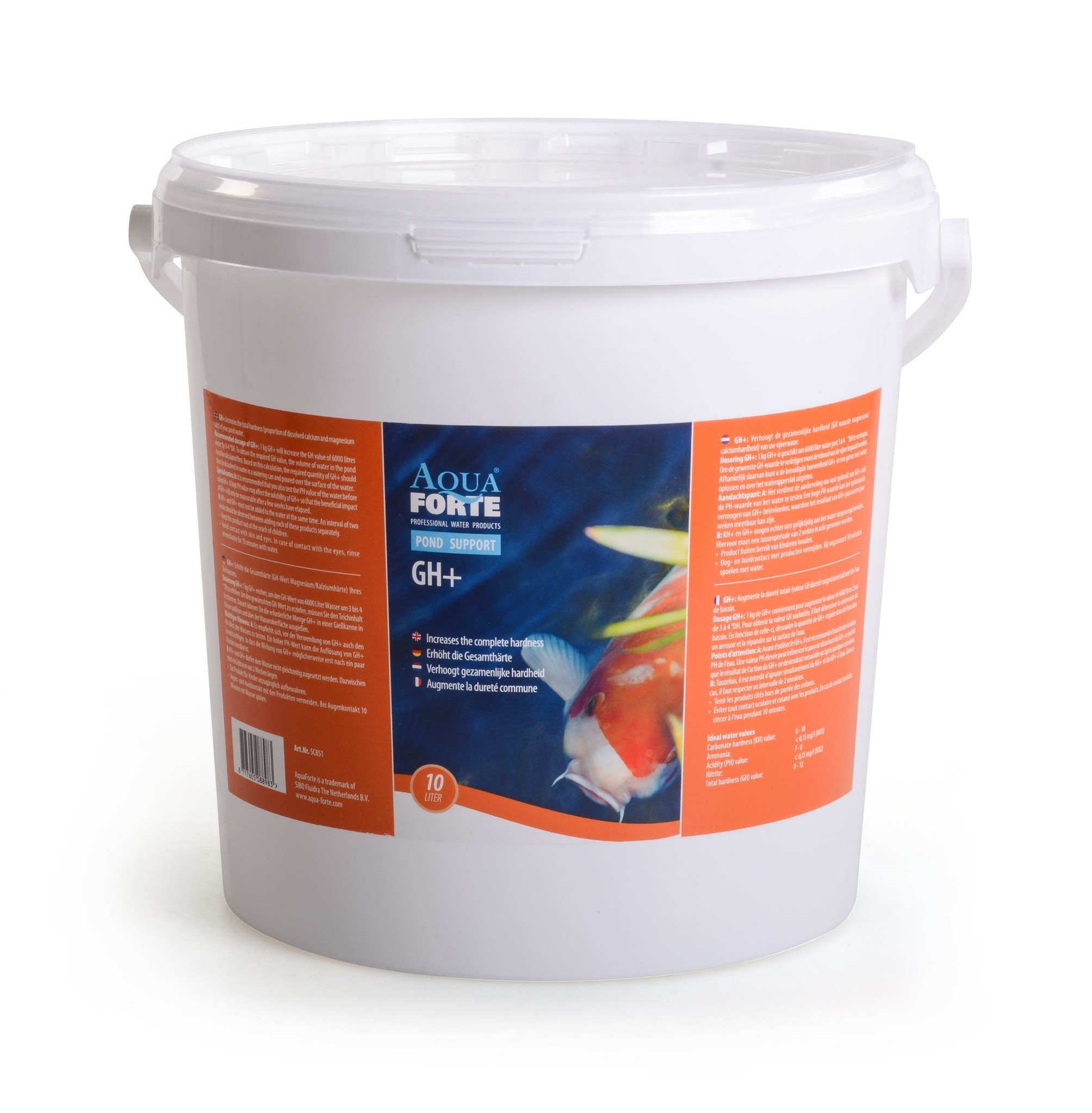 Afbeelding Pond Support GH+ 10 ltr door A2koi.nl