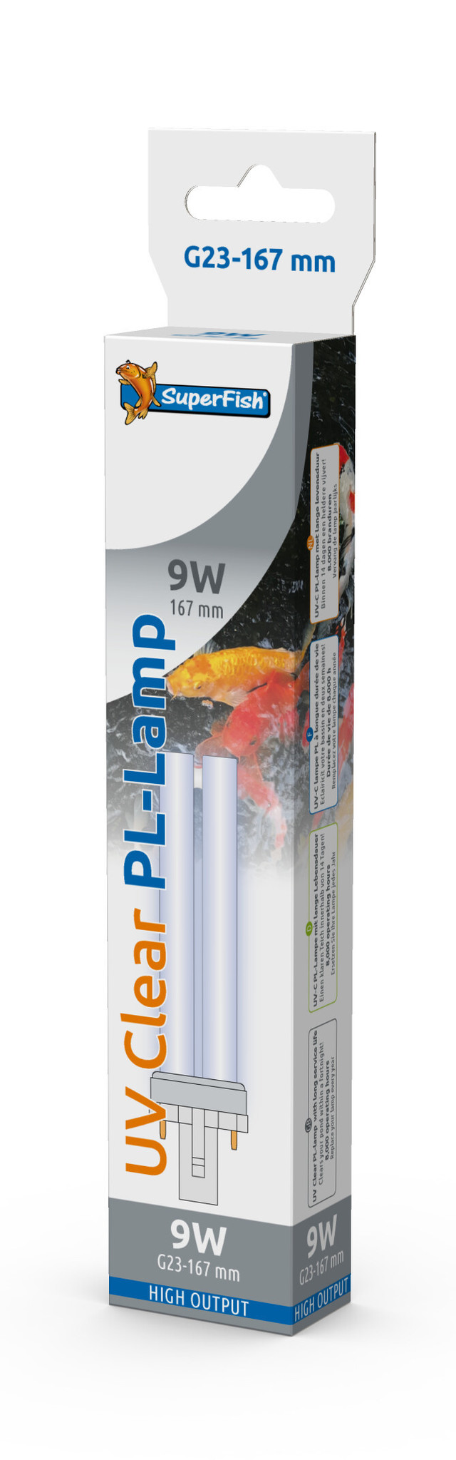 Uv Pl Lamp 9w G23167mm Superfish A2KOI & Vijverwinkel
