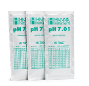 Hanna Kalibratievloeistof pH 7,01 (25 zakjes van 20 ml)