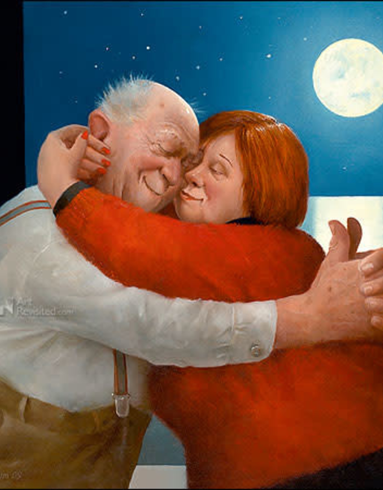 Volle liefde - Wenskaart Marius van Dokkum