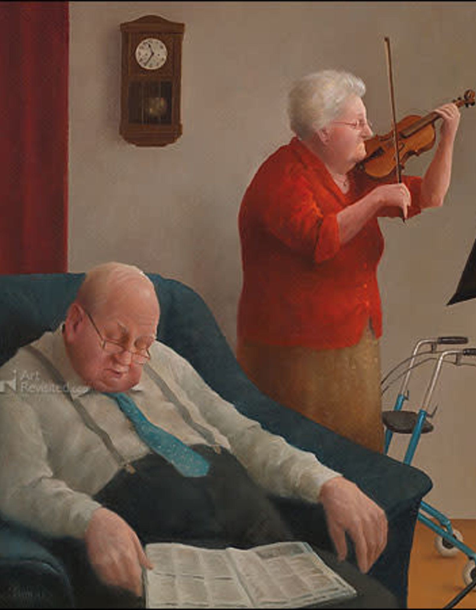 Wiegeliedje - Wenskaart Marius van Dokkum