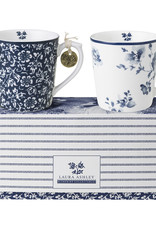 Laura Ashley Set van 2 bekers in cadeauverpakking - Laura Ashley