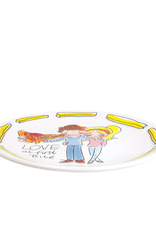 Blond Amsterdam Snack Bord 22cm Love - Blond Amsterdam