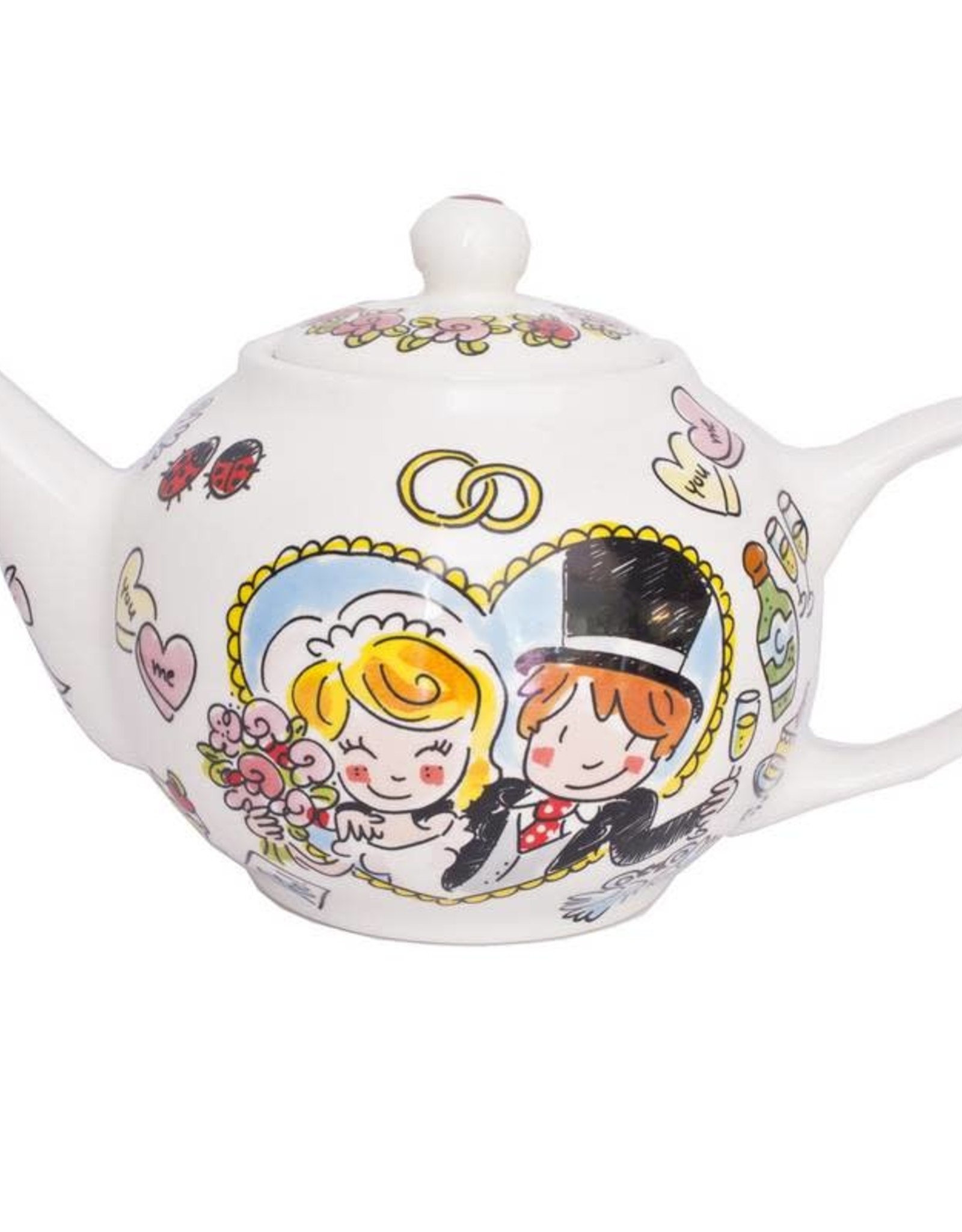 Blond Amsterdam Theepot Bride & Groom 1,5L - Blond Amsterdam