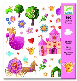Djeco 160 Stickers Prinses - Djeco