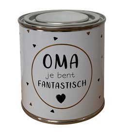 The Big Gifts Snoepblikje "Oma" - The Big Gifts