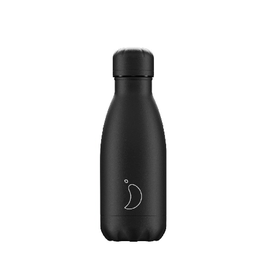 Chilly's Bottles Chilly's Bottle All Black 260ml - Chilly's Bottles