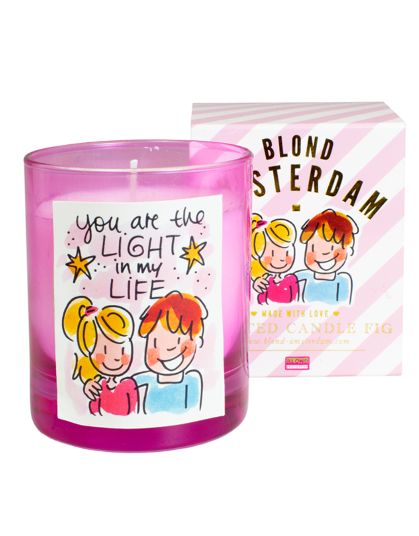 Blond Amsterdam Geurkaars You are The Light in My Life - Blond Amsterdam