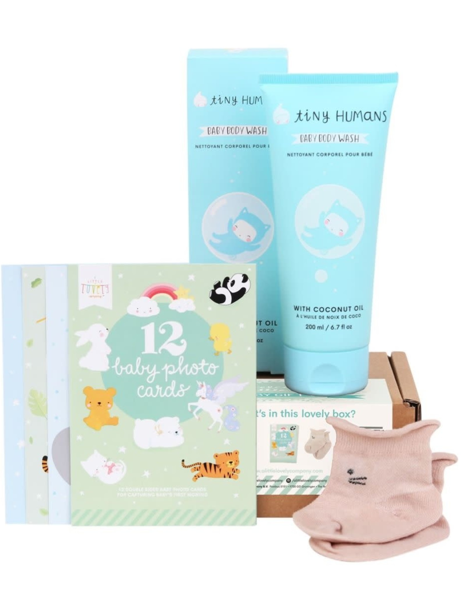 A Little Lovely Company Baby Giftbox "Welcome Little Boy (S) - A Little Lovely Company