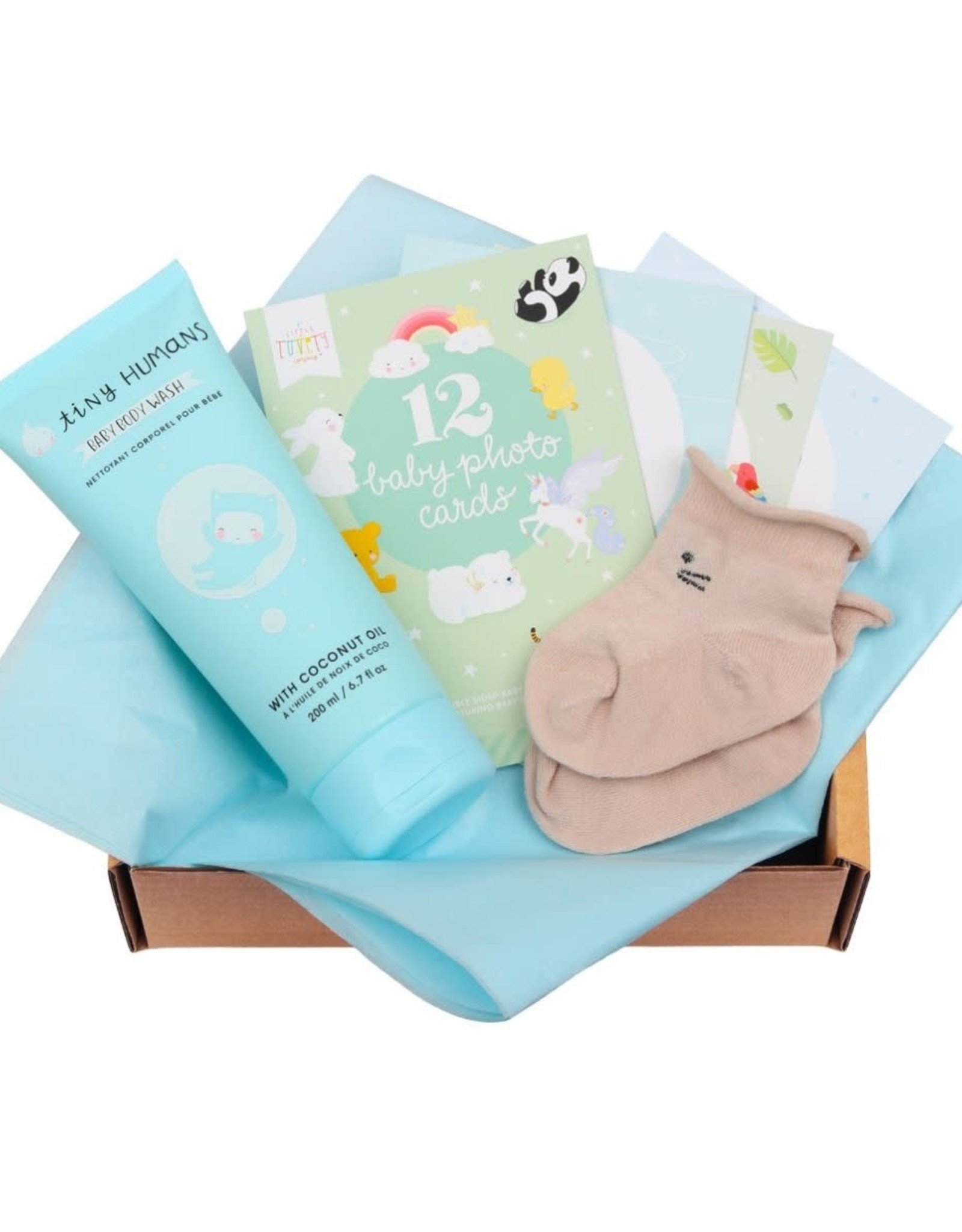 A Little Lovely Company Baby Giftbox "Welcome Little Boy (S) - A Little Lovely Company