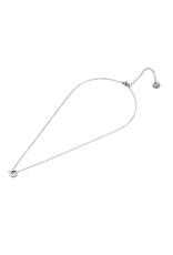 Ketting (N8027-1) driehoek cirkel Zilver - Go Dutch Label.