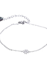 Day & Eve by Go Dutch Label Armband (B9316-1) Klaver zilver - Day & Eve by Go Dutch Label