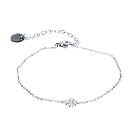 Day & Eve by Go Dutch Label Armband (B9316-1) Klaver zilver - Day & Eve by Go Dutch Label