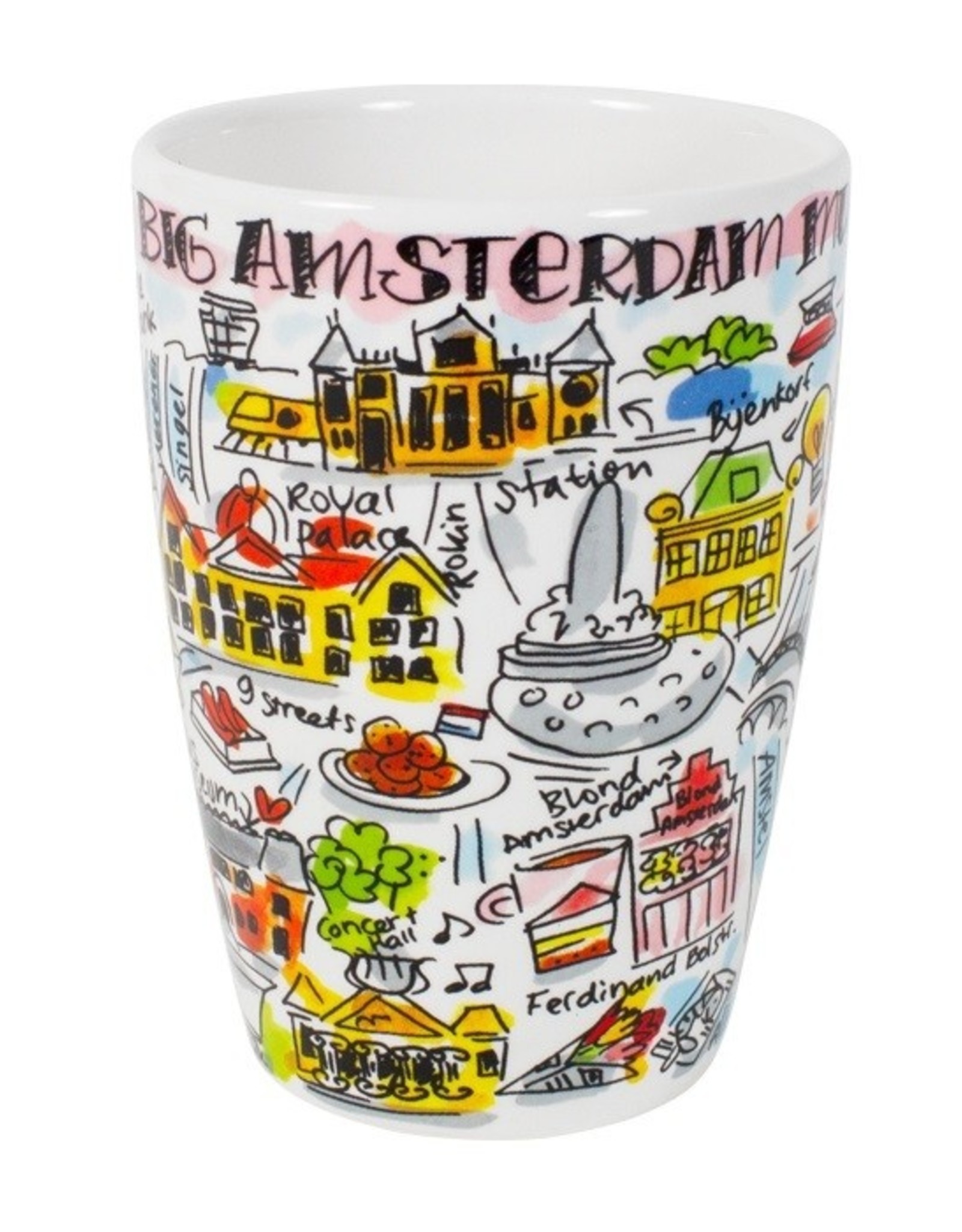 Blond Amsterdam Beker XL 0,5L City Amsterdam - Blond Amsterdam