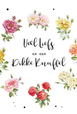 Veel Liefs en een Dikke Knuffel - Wenskaart Janneke Brinkman Veel Liefs en een Dikke Knuffel - Wenskaart Janneke Brinkman