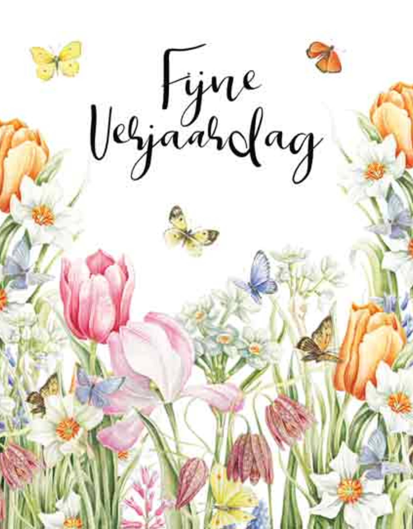 Wenskaart Fijne Verjaardag -  Janneke Brinkman