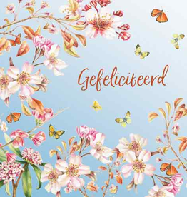 Gefeliciteerd - Wenskaart Janneke Brinkman