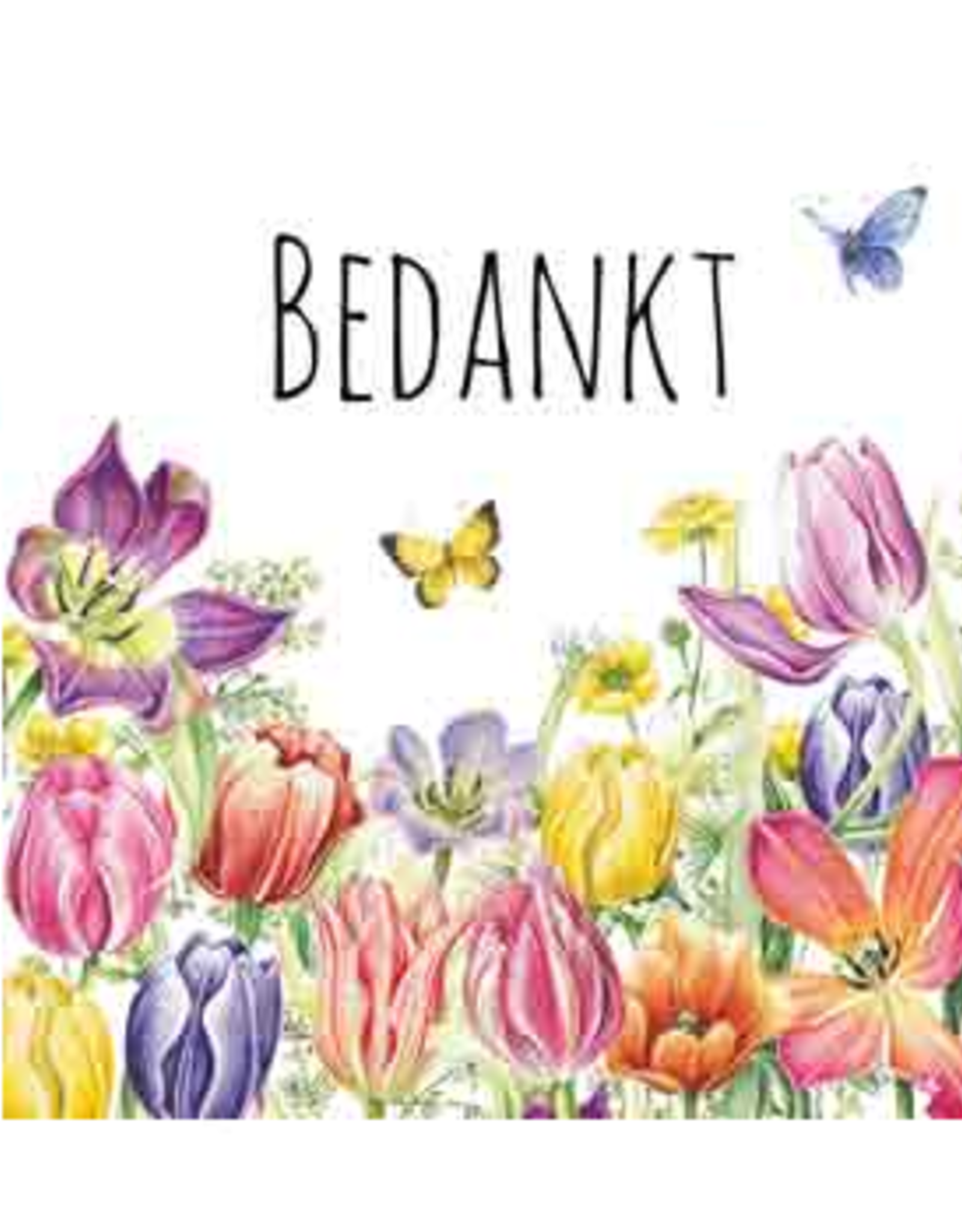 CadeauKaartje Bedankt -  Janneke Brinkman