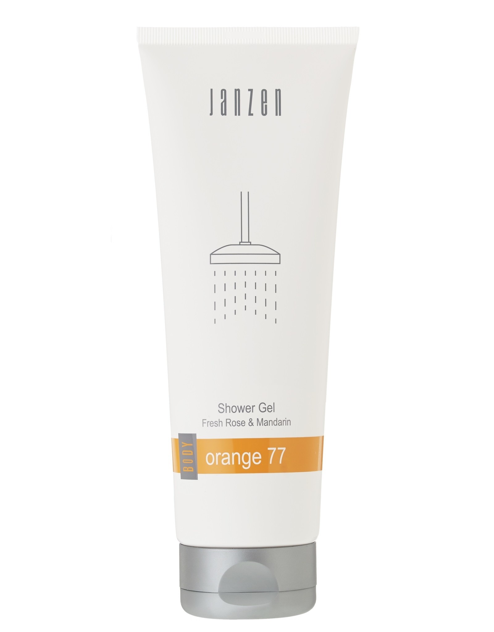 JANZEN Shower Gel 250 ml Orange 77 - JANZEN