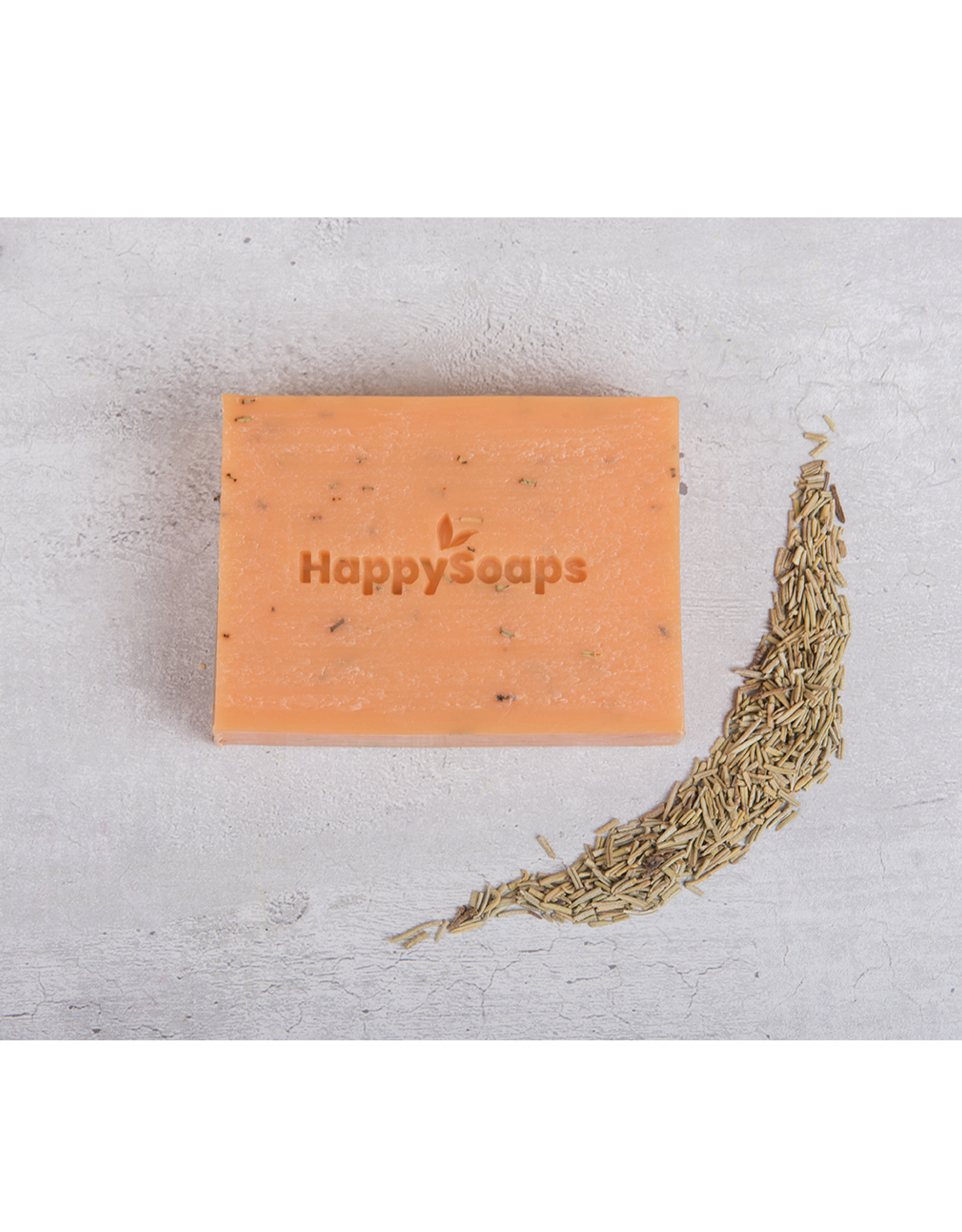 HappySoaps Happy Body Bar Arganolie en rozemarijn 100gram - HappySoaps