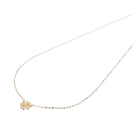 Day & Eve by Go Dutch Label Ketting (N9330-2) Klaver 14K goud - Day & Eve by Go Dutch Label