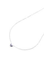 Ketting (N8829-1) Hart Zilver - Go Dutch Label.
