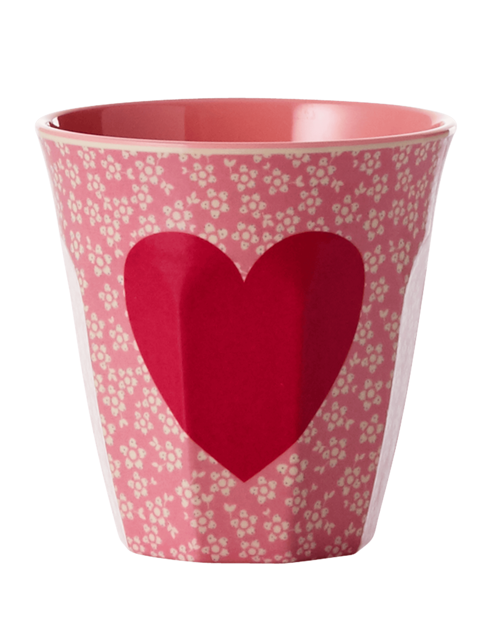 Rice Beker Melamine met Hart print - Rice