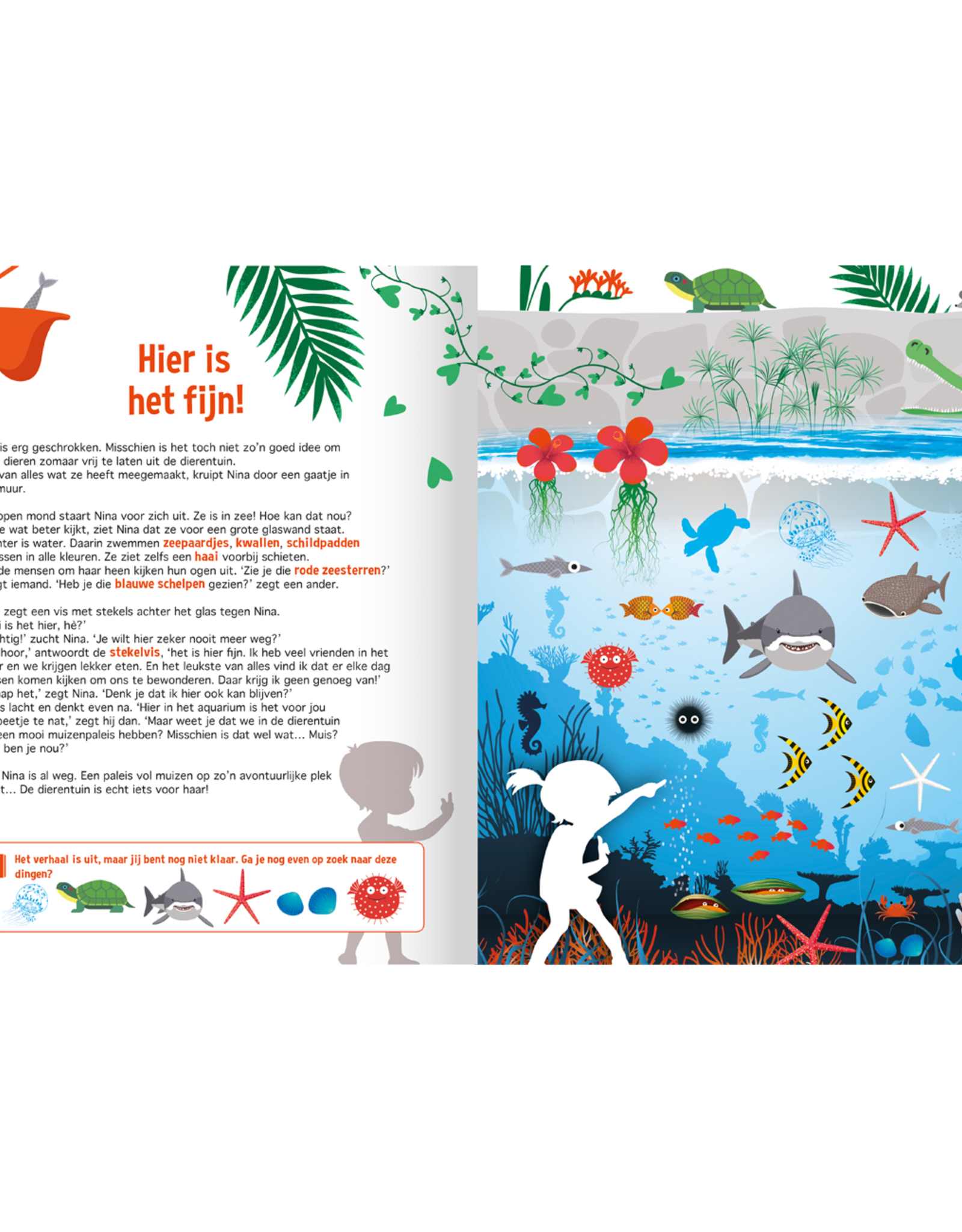 Zaklampboek - Speuren in de Dierentuin