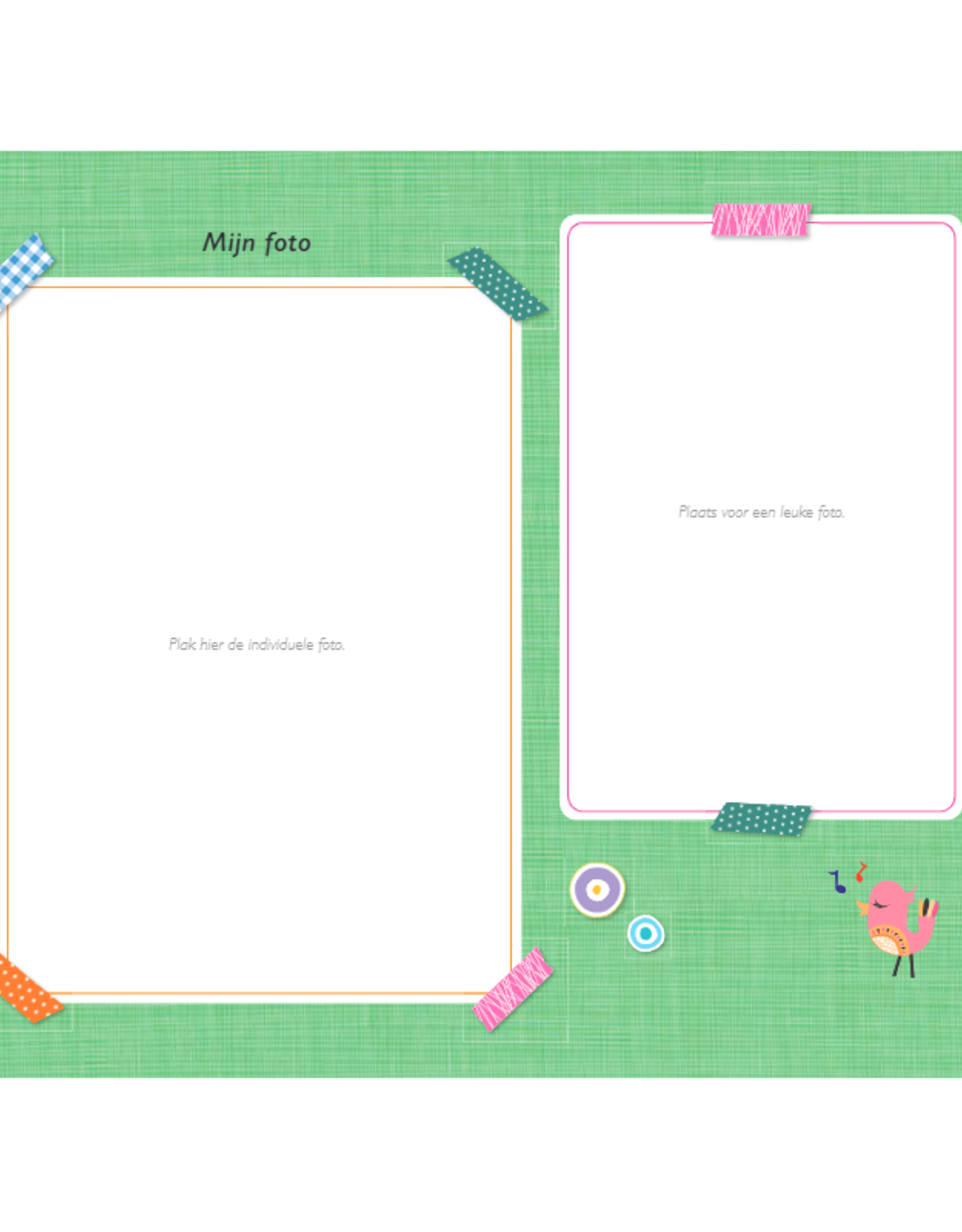 Deltas Mijn Schoolfoto's Album (rood) - Deltas