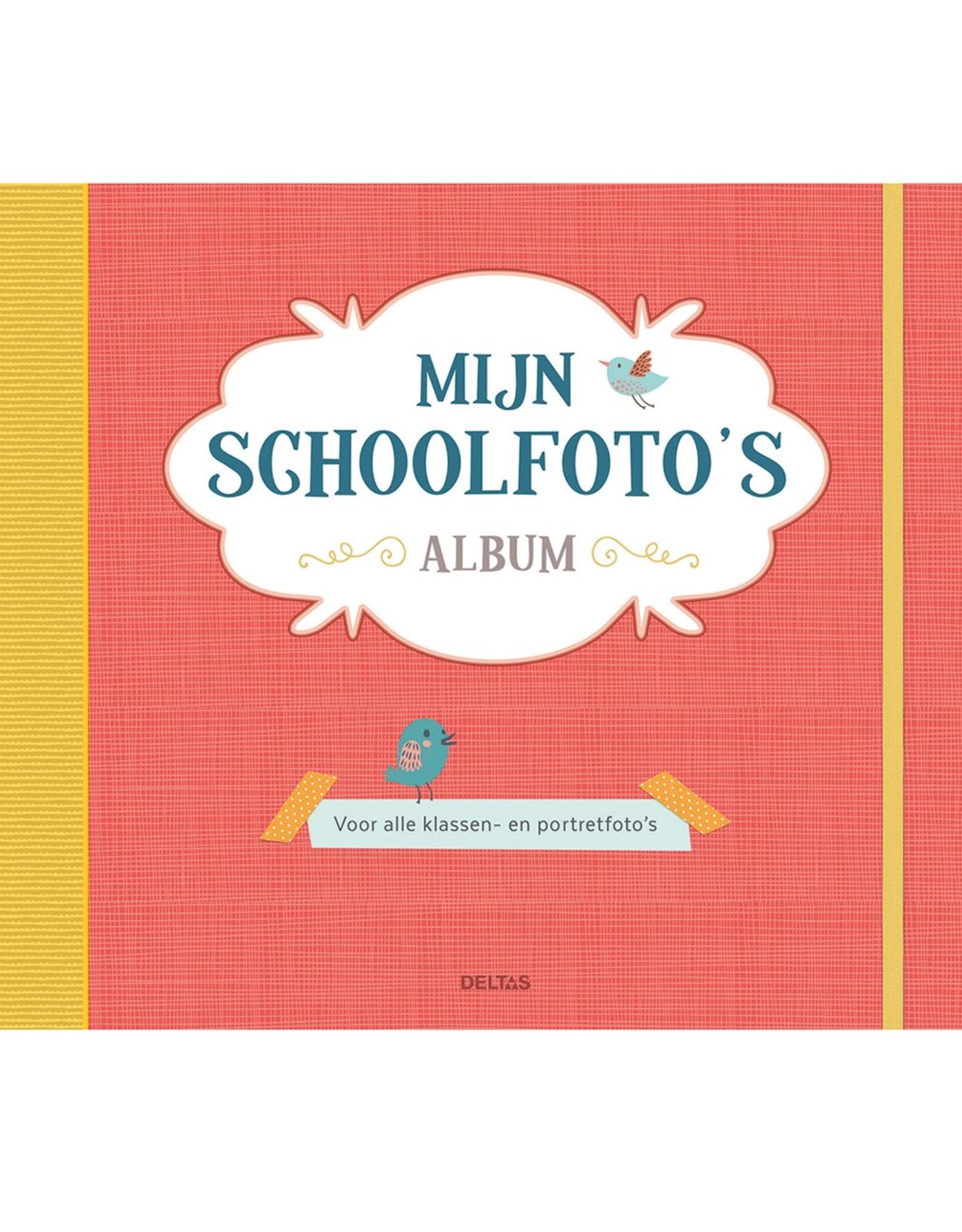 Deltas Mijn Schoolfoto's Album (rood) - Deltas