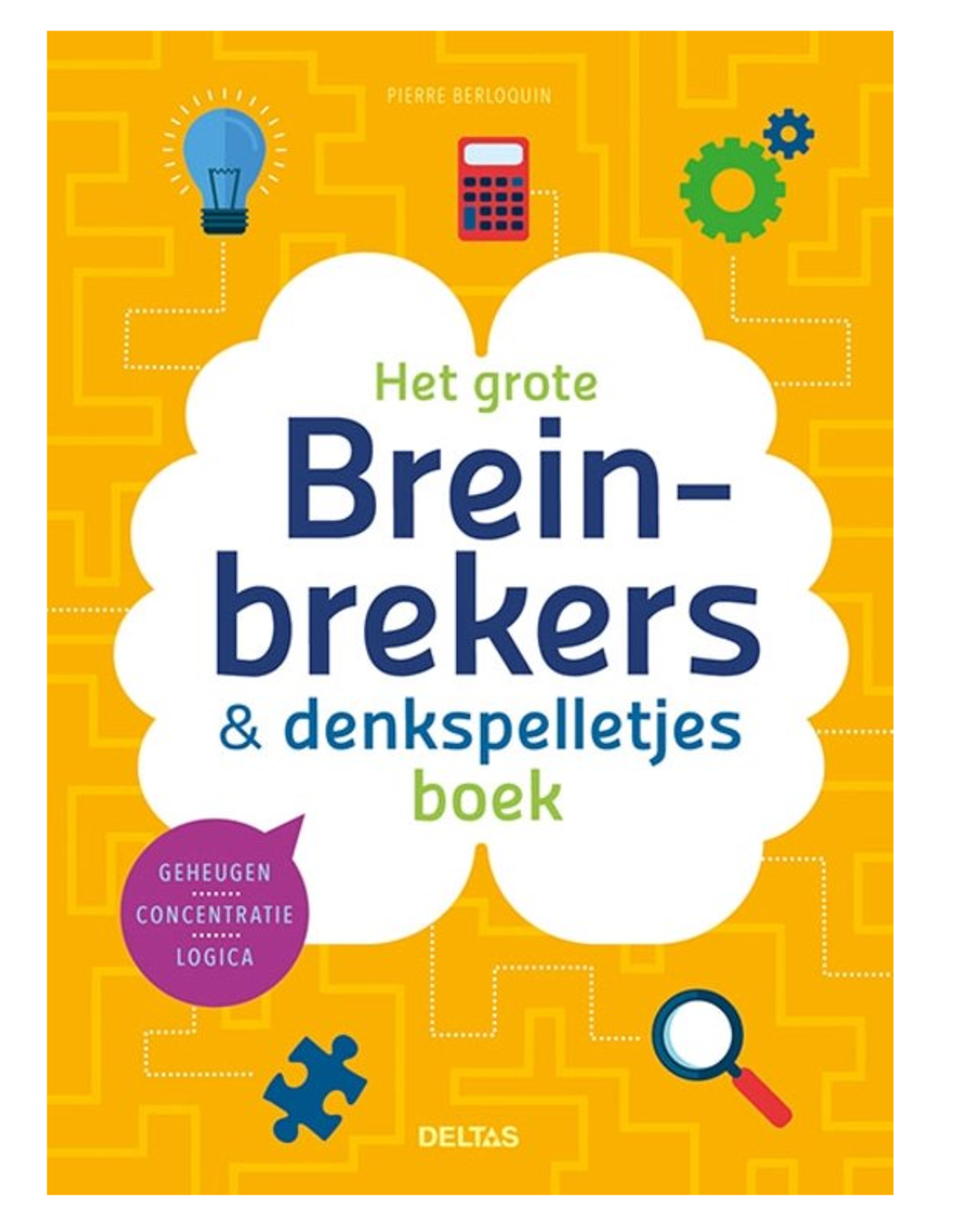 Deltas Het Grote Breinbrekers & Denkspelletjes Boek - Deltas