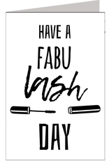 Have a fabulash day - Wenskaart Marshmallow