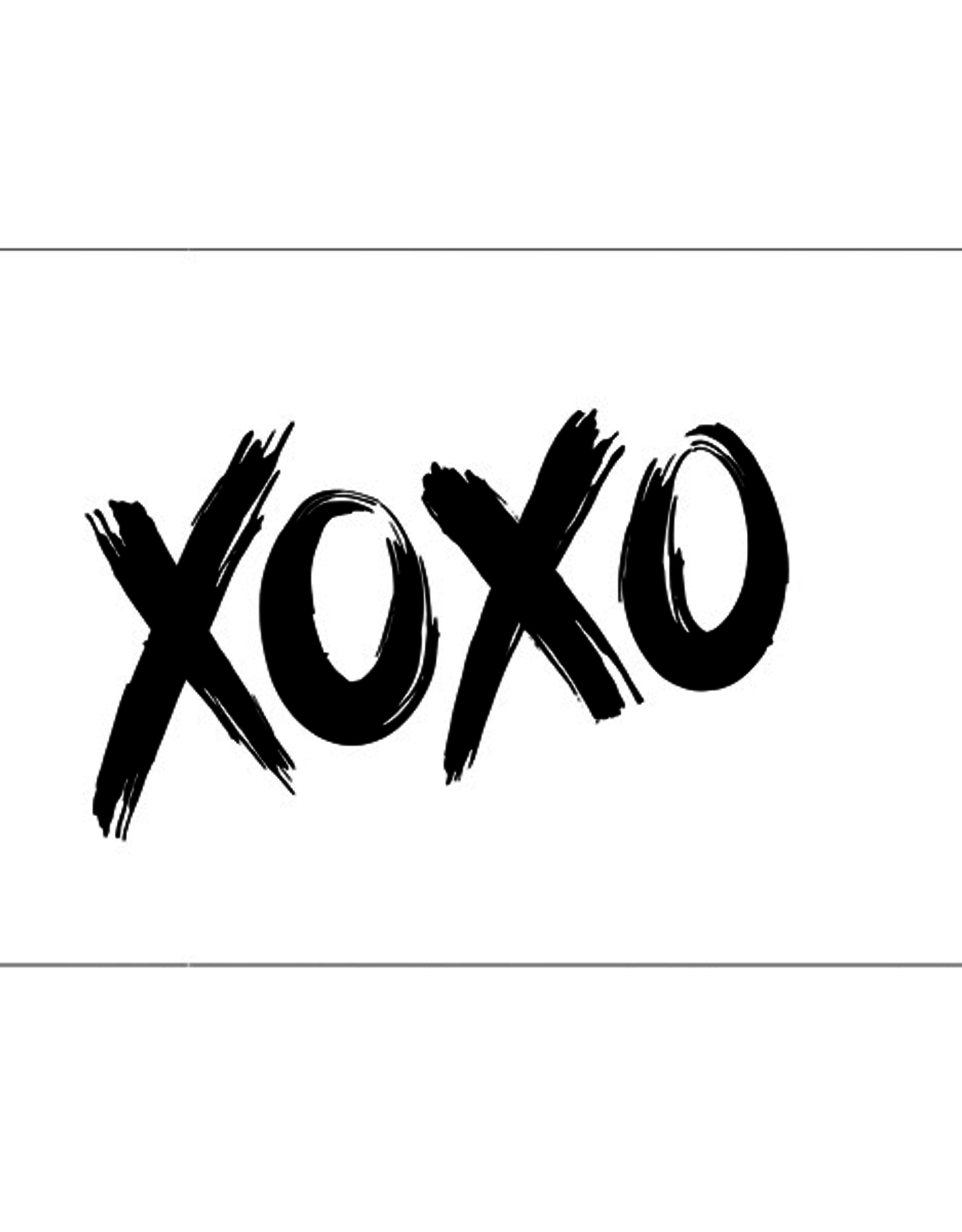 XOXO - Wenskaart Marshmallow