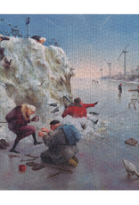 Puzzel "Ijspret" Marius van Dokkum 48,5x54cm / 1000 pcs