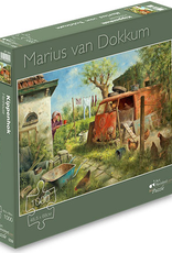 Puzzel "Kippenhok" Marius van Dokkum 48,5x68cm / 1000 pcs
