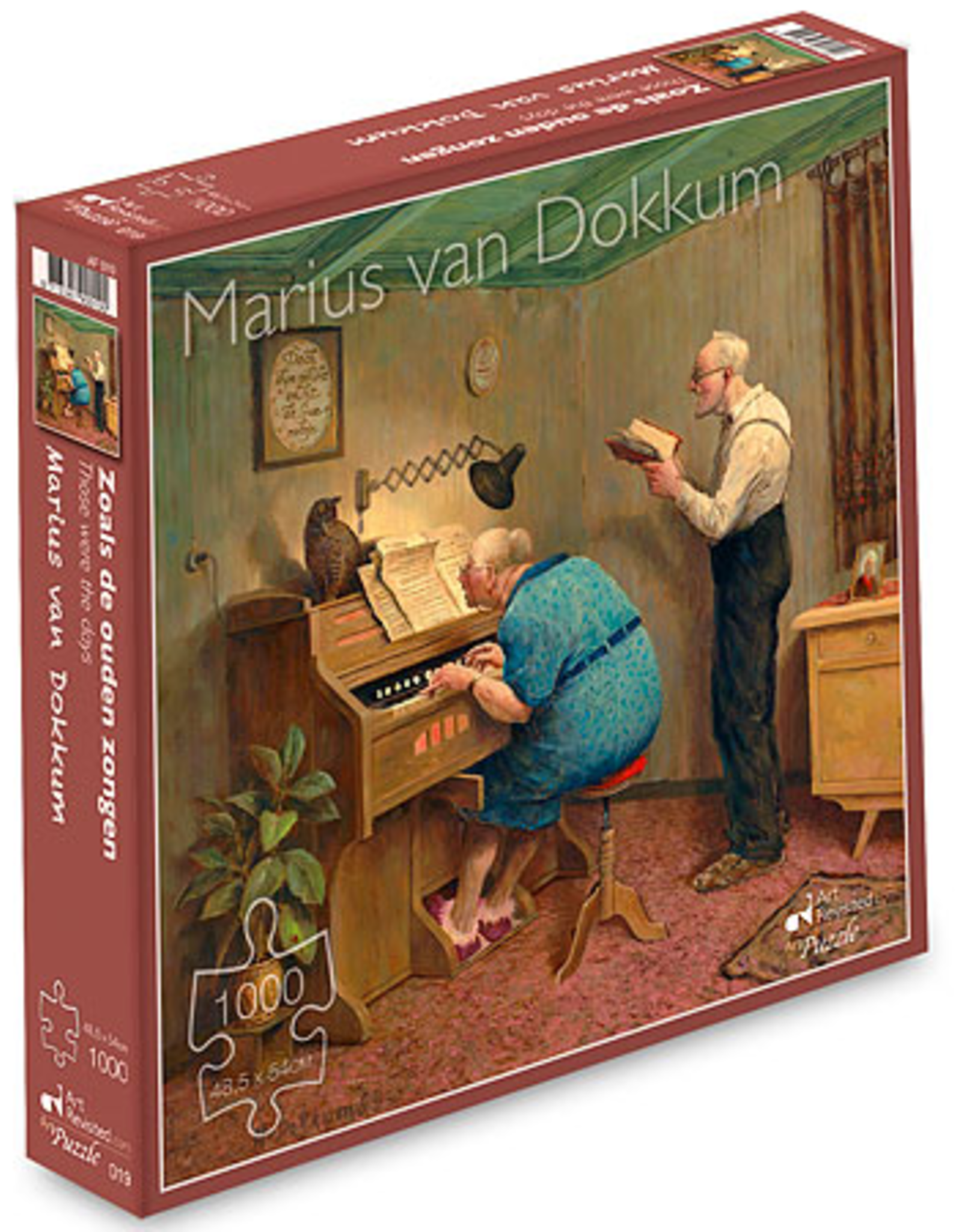 Puzzel "Zoals de Ouden Zongen" Marius van Dokkum 48,5x54cm / 1000 pcs