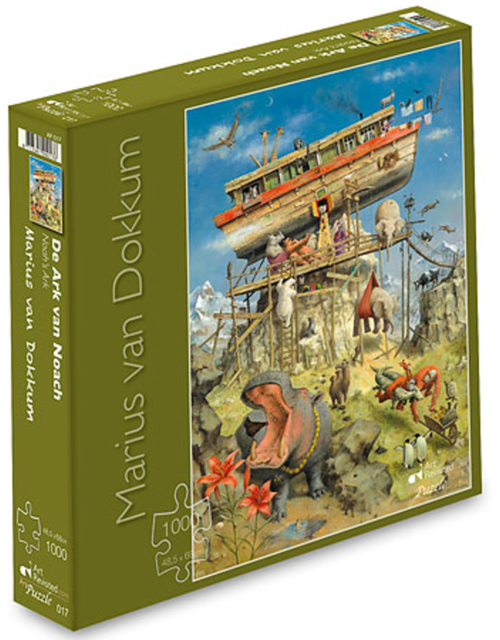 Puzzel "De Ark van Noach" Marius van Dokkum 48,5x68cm / 1000 pcs